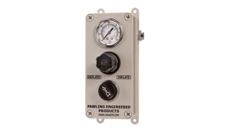 Metal retention systems and pneumatic controllers are the perfect complement to our inflatable seal, clamp, and actuator products