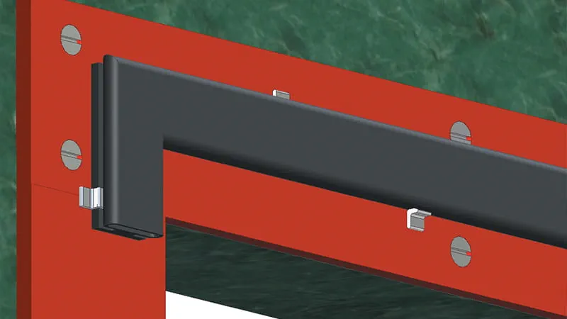 Inflatable Seal Corner Details | Technical Information